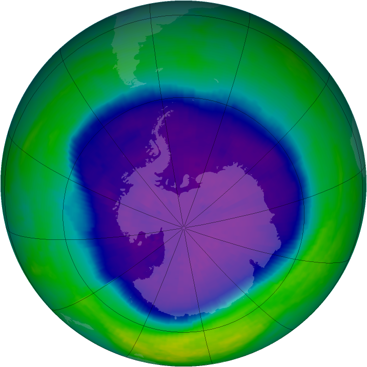 Ozone Map 2003-09-24